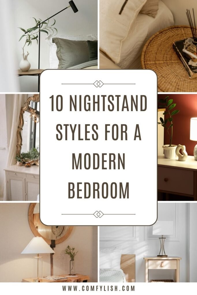 10 Modern Nightstand Styles for a Modern Bedroom