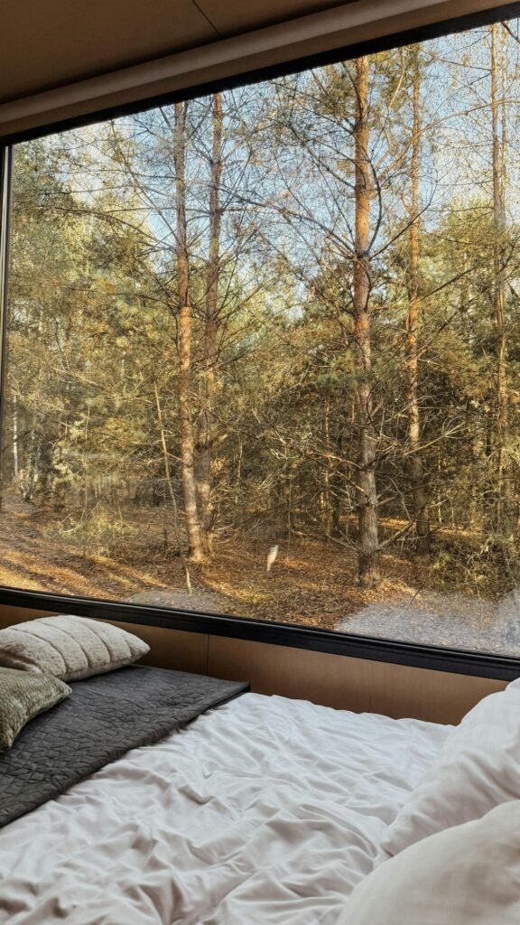 Beautiful view of a bedroom room