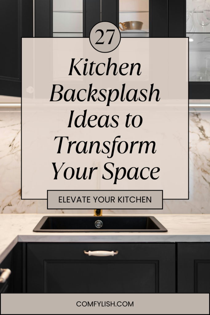 Stunning kitchen backsplash ideas featuring classic white subway tile with dark contrast grout, marble slab, and zellige tile accents in a bright modern kitchen